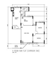Blk 536 Jurong West Street 52 (Jurong West), HDB 4 Rooms #613596611
